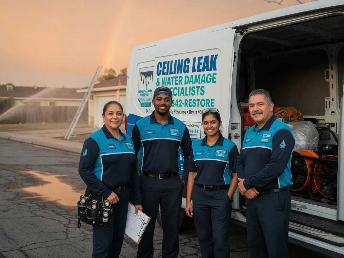 Ceiling Leak Cleanup company in Leesburg, OH
